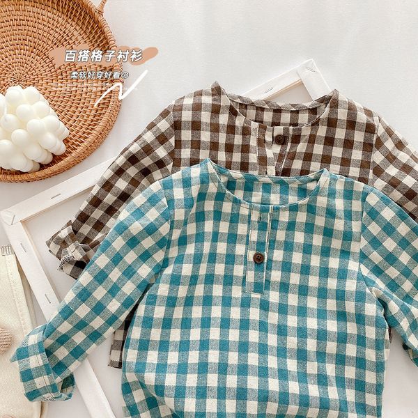 fashion girls shirt plaid kids boys long sleeve shirts childrens cotton clothes baby girls tee casual loose, White;black
fashion girls shirt plaid kids boys long sleeve shirts childrens cotton clothes baby girls tee casual loose, White;black