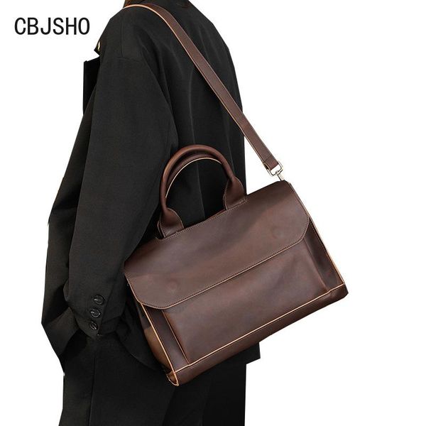 briefcases brand designer lapluxury bags messenger men's leather bag for man business portfolio document a4
briefcases brand designer lapluxury bags messenger men's leather bag for man business portfolio document a4