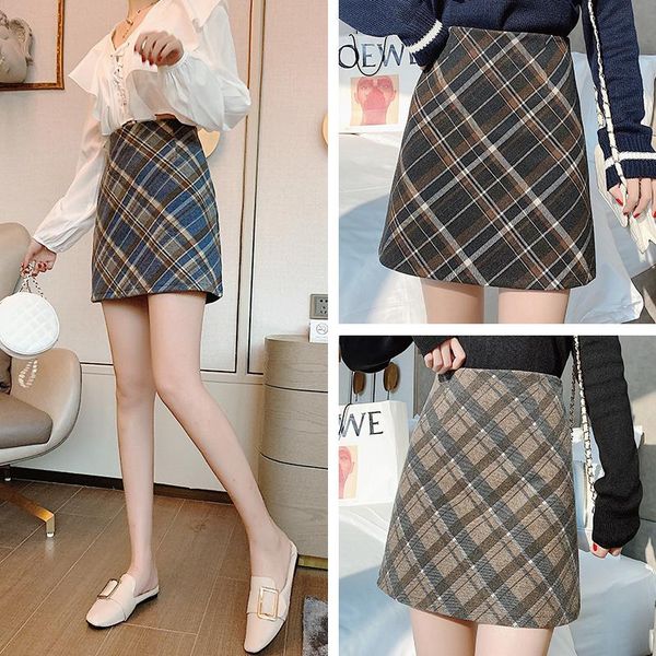 skirts yoso students winter wild anti emptied woolen plaid skirt waist was thin package hip casual a-line fashion girl, Black
skirts yoso students winter wild anti emptied woolen plaid skirt waist was thin package hip casual a-line fashion girl, Black