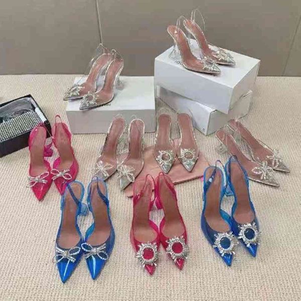 dress shoes summer new transparent bow pointed high heels sandals 581p, Black
dress shoes summer new transparent bow pointed high heels sandals 581p, Black