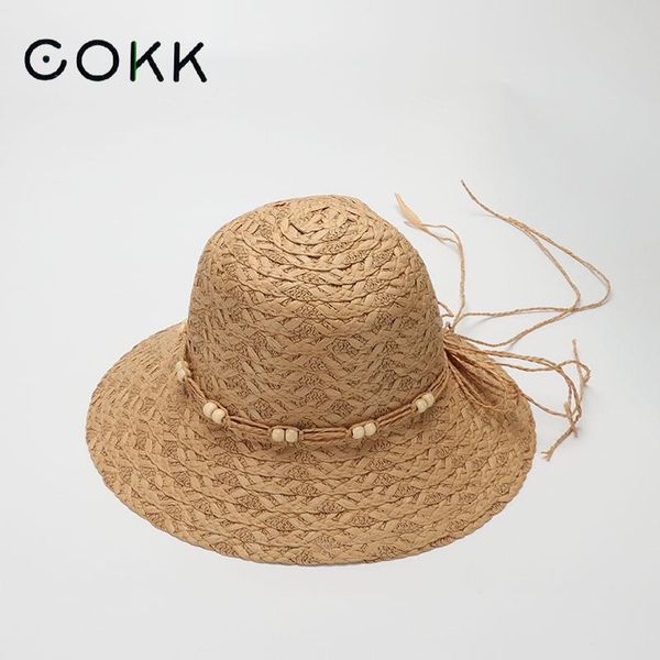 sun hats for women summer sunshade wide brim straw floppy beads chain panama cap travel beach gorro outdoor holiday, Blue;gray
sun hats for women summer sunshade wide brim straw floppy beads chain panama cap travel beach gorro outdoor holiday, Blue;gray