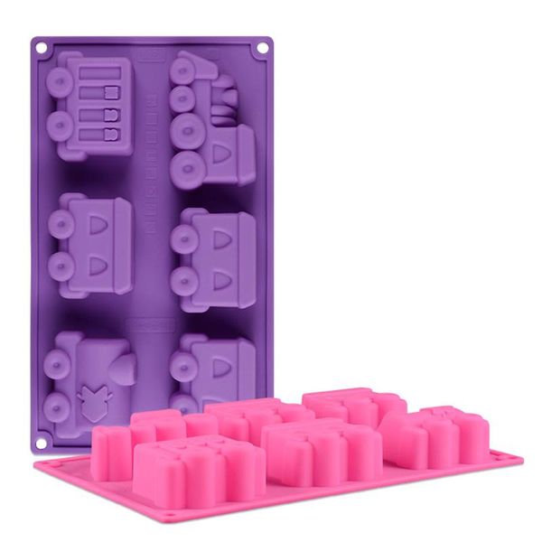 baking moulds 1pc silicone form creative cartoon train 3d cake mold diy bakeware dish bakery chocolate soap mould decorating tools
baking moulds 1pc silicone form creative cartoon train 3d cake mold diy bakeware dish bakery chocolate soap mould decorating tools