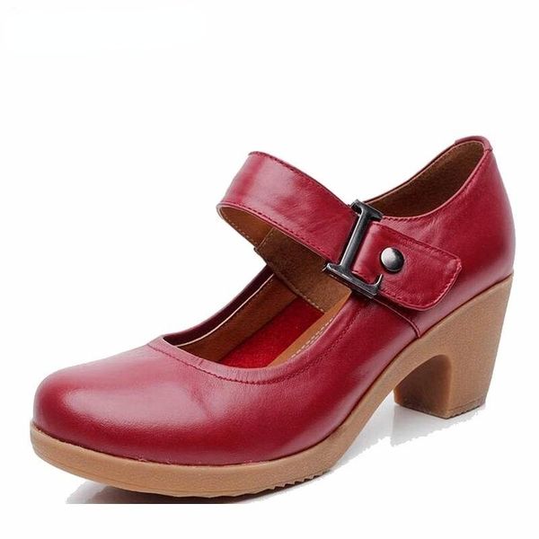 dress shoes toacek spring autumn woman 100% genuine leather women pumps lady round toe platform shallow mouth size 32-42, Black
dress shoes toacek spring autumn woman 100% genuine leather women pumps lady round toe platform shallow mouth size 32-42, Black