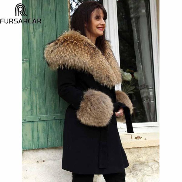 women's fur & faux fursarcar natural winter jacket with hood women fashion luxury cashmere long coat 2021 black raccoon collar
women's fur & faux fursarcar natural winter jacket with hood women fashion luxury cashmere long coat 2021 black raccoon collar