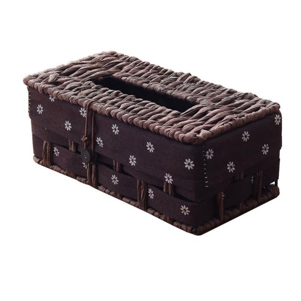 1pc creative tissue paper box napkin case holder rural style for home restaurant el (dark brown button style) boxes & napkins
1pc creative tissue paper box napkin case holder rural style for home restaurant el (dark brown button style) boxes & napkins