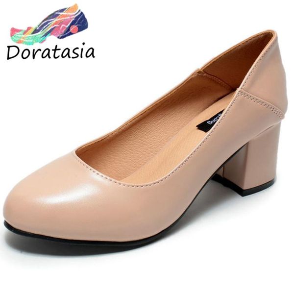 dress shoes doratasia round toe solid female spring pumps high heels slip on shallow office casual women leisure woman, Black
dress shoes doratasia round toe solid female spring pumps high heels slip on shallow office casual women leisure woman, Black