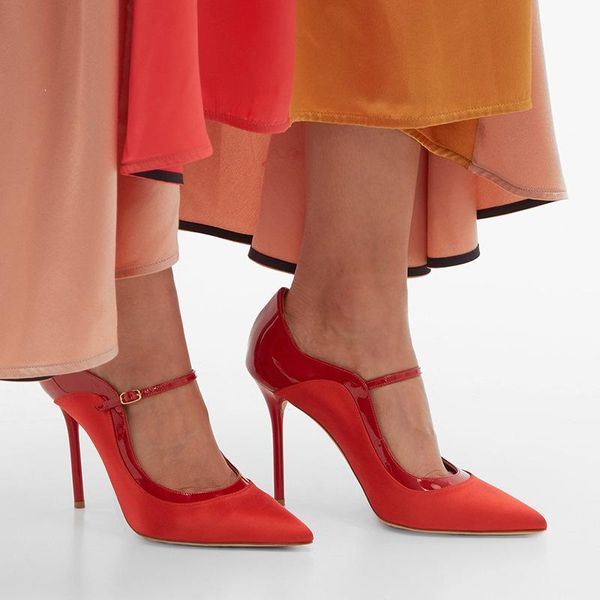 high heels pumps thin heels mary jane shoes woman shallow buckle strap party pointed toe sandalias single shoe summer sanda, Black
high heels pumps thin heels mary jane shoes woman shallow buckle strap party pointed toe sandalias single shoe summer sanda, Black