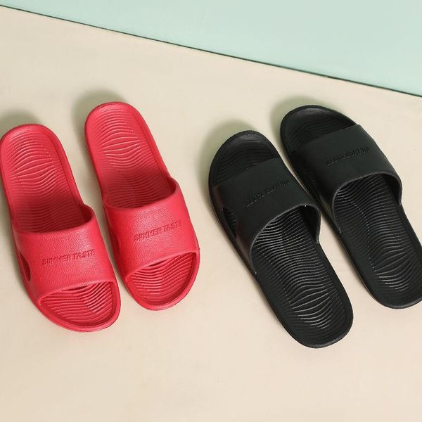 slippers shoes women female summer antiskid men's sandalias mujer, Black 
slippers shoes women female summer antiskid men's sandalias mujer, Black