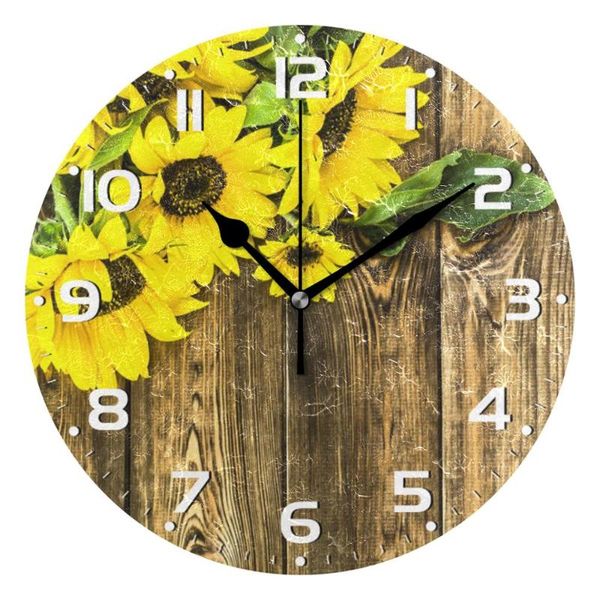 vitange sunflower 10 inch battery operated quartz analog quiet desk clock for home,office,school wall clocks
vitange sunflower 10 inch battery operated quartz analog quiet desk clock for home,office,school wall clocks