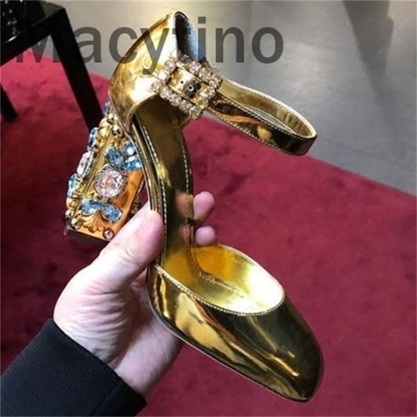 dress shoes macytino est luxury gold pumps 10cm women high heel wedding crystal diamond heels ankle strap xhu4, Black
dress shoes macytino est luxury gold pumps 10cm women high heel wedding crystal diamond heels ankle strap xhu4, Black