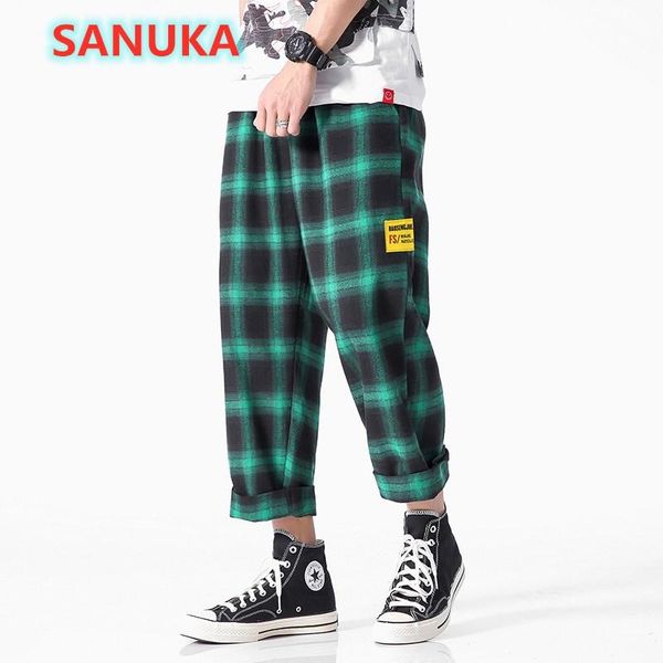 mannen joggers plaid broek man zwart katoen comfortabele zomer casual streetwear losse japanse trendy joggingbroek men's pants, Black
mannen joggers plaid broek man zwart katoen comfortabele zomer casual streetwear losse japanse trendy joggingbroek men's pants, Black