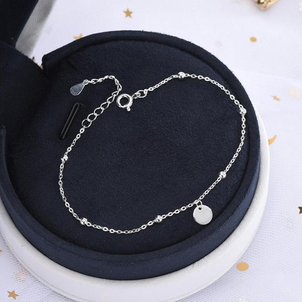 link, chain women round charm silver plated adjustable bracelet bangle jewelry gift, Black
link, chain women round charm silver plated adjustable bracelet bangle jewelry gift, Black