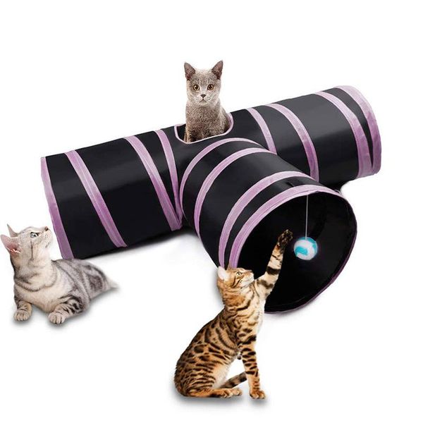 small animal supplies 4 holes cat tunnel toy folding training toys interactive tube game pet peek hole for puppy kitten
small animal supplies 4 holes cat tunnel toy folding training toys interactive tube game pet peek hole for puppy kitten