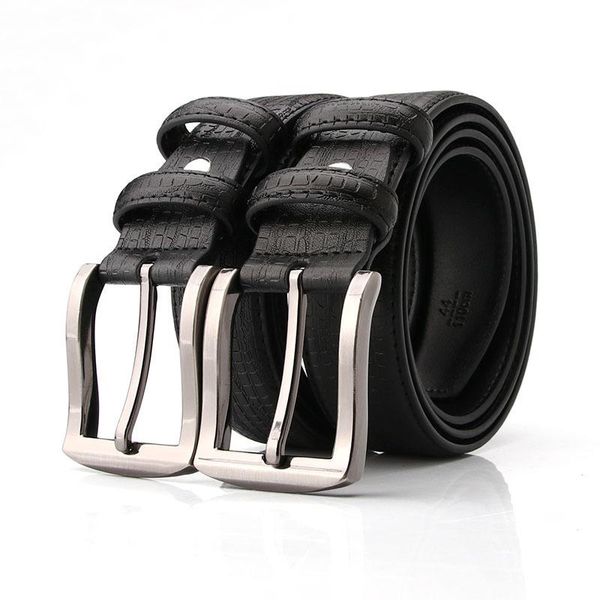 belts genuine leather belt business alloy pin buckle for ladies two-layer cowhide jeans waistband, Black;brown
belts genuine leather belt business alloy pin buckle for ladies two-layer cowhide jeans waistband, Black;brown