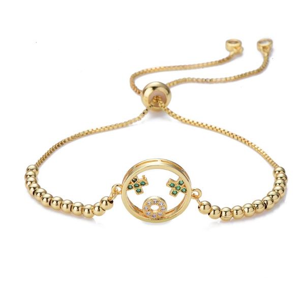 charm bracelets women's rainbow gold geometric round pendant bracelet micro-inlaid zircon adjustable femme snake chain accessory gift, Golden;silver
charm bracelets women's rainbow gold geometric round pendant bracelet micro-inlaid zircon adjustable femme snake chain accessory gift, Golden;silver