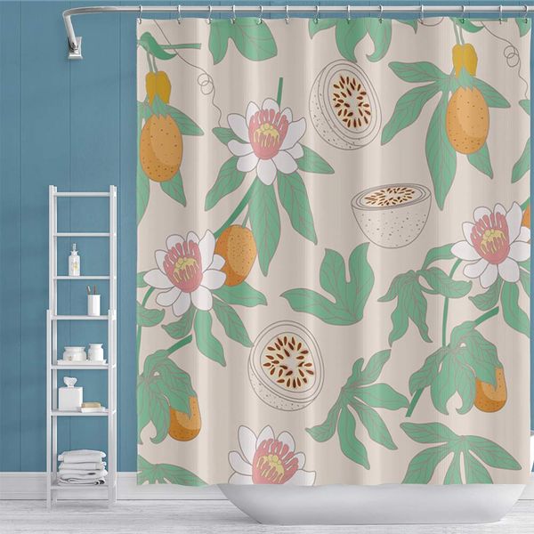 leowefowa elegant peony flowers green leaves passion fruit illustration khaki polyester shower curtain with hooks modern floral
leowefowa elegant peony flowers green leaves passion fruit illustration khaki polyester shower curtain with hooks modern floral