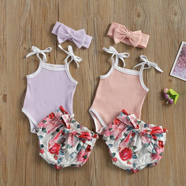 clothing sets 0-12m born baby boy girl sleeveless strap cotton bodysuit floral bloomers shorts headband 3pcs summer clothes set, White
clothing sets 0-12m born baby boy girl sleeveless strap cotton bodysuit floral bloomers shorts headband 3pcs summer clothes set, White