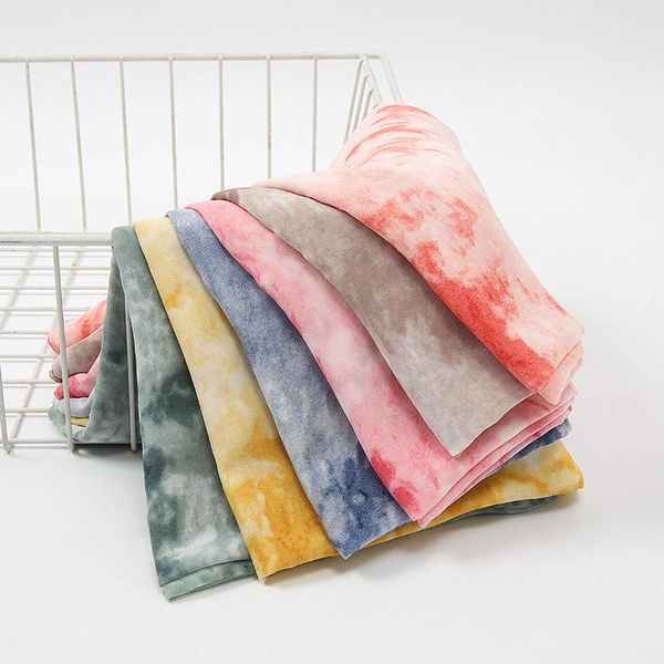 scarves 2021 summer fashion tie-dye printed pearl chiffon scarf shawl malaysian women dyed long head gauze 180-70cm, Blue;gray
scarves 2021 summer fashion tie-dye printed pearl chiffon scarf shawl malaysian women dyed long head gauze 180-70cm, Blue;gray