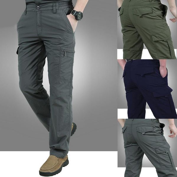 men's pants 2021 men cargo solid tactical outdoor quick dry trousers joggers military muilti pocket pantalones hombre, Black
men's pants 2021 men cargo solid tactical outdoor quick dry trousers joggers military muilti pocket pantalones hombre, Black
