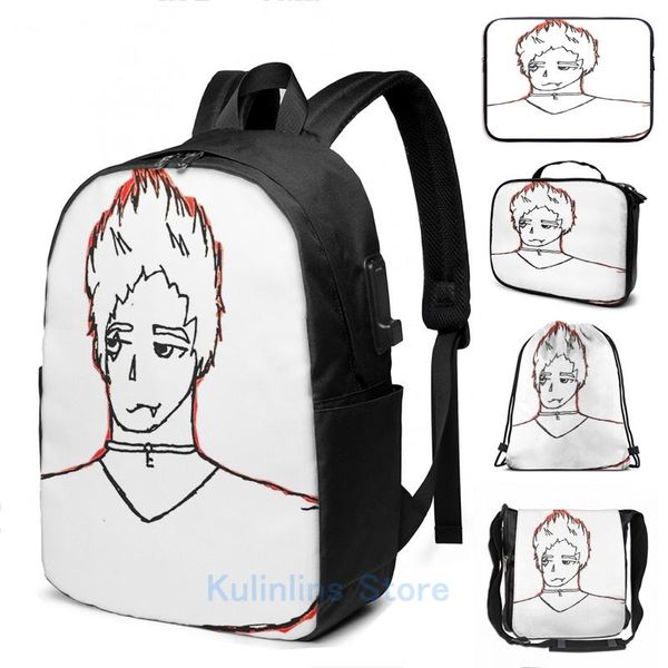 backpack funny graphic print punk au kirishima usb charge men school bags women bag travel laptop
backpack funny graphic print punk au kirishima usb charge men school bags women bag travel laptop