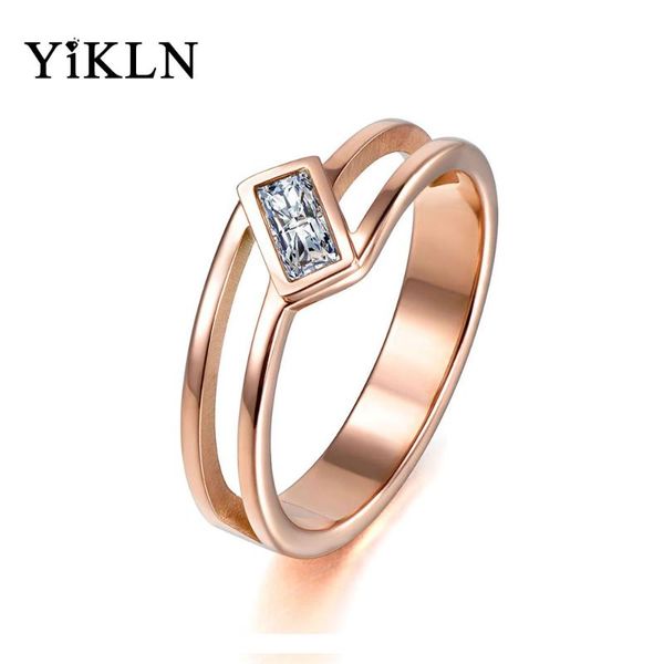 wedding rings yikln fashion exquisite stainless steel party ring jewelry for women rose gold cubic zirconia anniversary anillo yr17164, Slivery;golden
wedding rings yikln fashion exquisite stainless steel party ring jewelry for women rose gold cubic zirconia anniversary anillo yr17164, Slivery;golden
