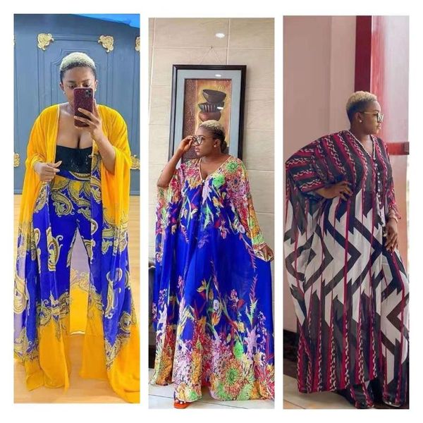 ethnic clothing african clothes for women 2 piece set africa fashion long dress pants suit party plus size robe, Red
ethnic clothing african clothes for women 2 piece set africa fashion long dress pants suit party plus size robe, Red