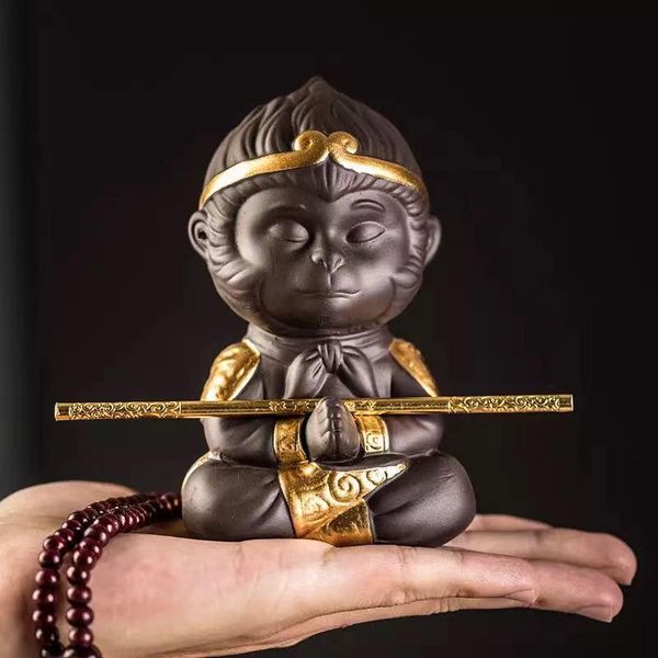 tea purple clay set monkey king pet for home car tray decoration statues sculptures
tea purple clay set monkey king pet for home car tray decoration statues sculptures