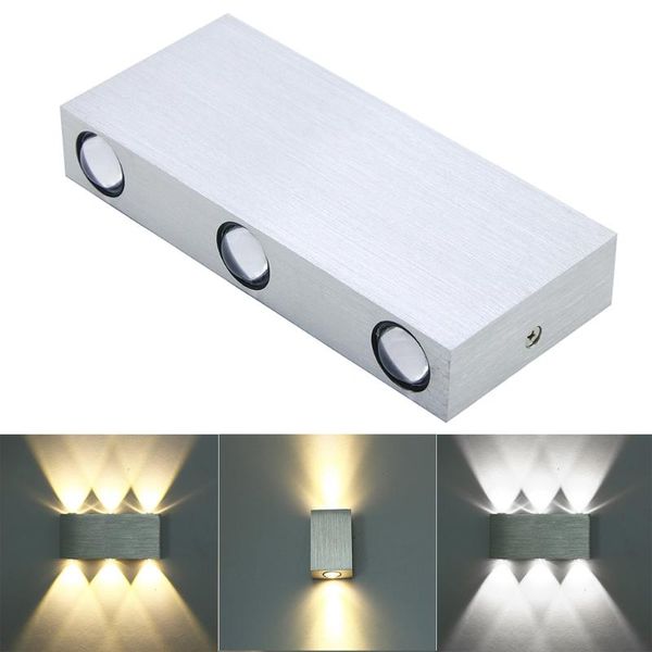

wall lamps indoor cob led lamp 2w 4w 6w modern home decor up down aluminum lights for bedroom stairs corridor balcony ac85-265v