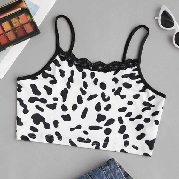 women lace print vest crop fashion sleeveless tank camisole casual club party slim cropped camisoles & tanks, Black;white
women lace print vest crop fashion sleeveless tank camisole casual club party slim cropped camisoles & tanks, Black;white