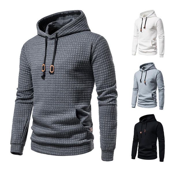 men's hoodies & sweatshirts autumn casual men quilted cotton fabric hoodie pullover ropa de hombre, Black
men's hoodies & sweatshirts autumn casual men quilted cotton fabric hoodie pullover ropa de hombre, Black