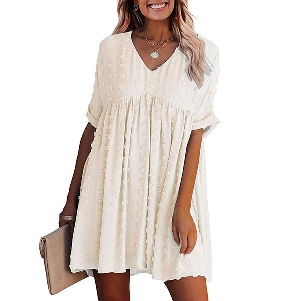 casual dresses women summer lantern sleeve v-neck loose and elegant jacquard straight dress home beach midi female clothing, Black;gray
casual dresses women summer lantern sleeve v-neck loose and elegant jacquard straight dress home beach midi female clothing, Black;gray