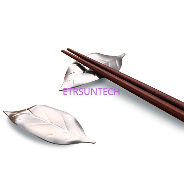 chopsticks 100pcs/lot 304 stainless steel holder stand leaf shape chopstick rest rack art craft table decor
chopsticks 100pcs/lot 304 stainless steel holder stand leaf shape chopstick rest rack art craft table decor