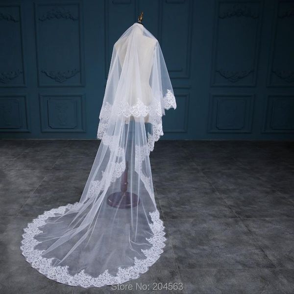 bridal veils white or ivory one-layer stunning wedding lace edgetulle veil for bride with comb hl2021, Black
bridal veils white or ivory one-layer stunning wedding lace edgetulle veil for bride with comb hl2021, Black