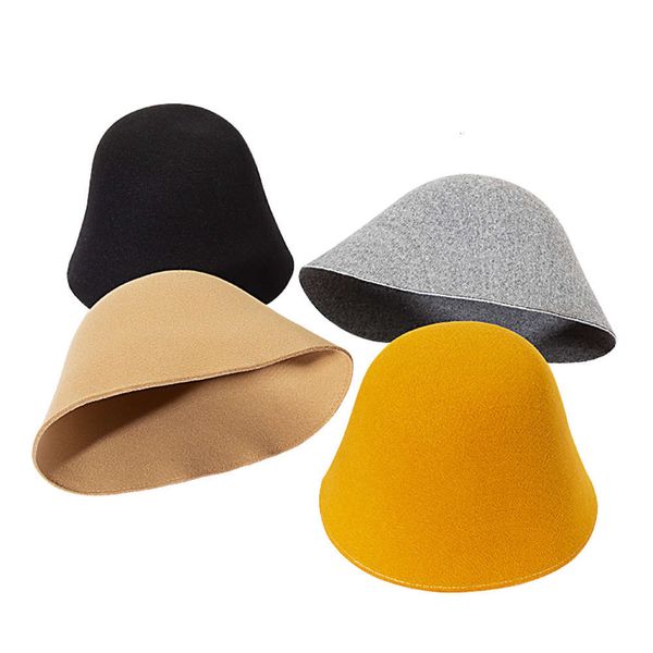 2021 autumn and winter warm women's hat solid color wool sunshade korean version versatile face small plush bucket, Blue;gray
2021 autumn and winter warm women's hat solid color wool sunshade korean version versatile face small plush bucket, Blue;gray