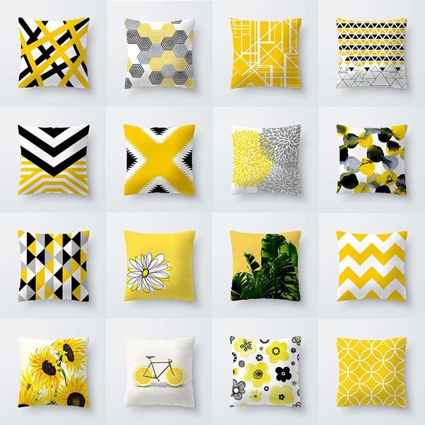 pillow case geometric throw cushion cover yellow polyester striped pillowcase bedroom office printing 45x45cm
pillow case geometric throw cushion cover yellow polyester striped pillowcase bedroom office printing 45x45cm
