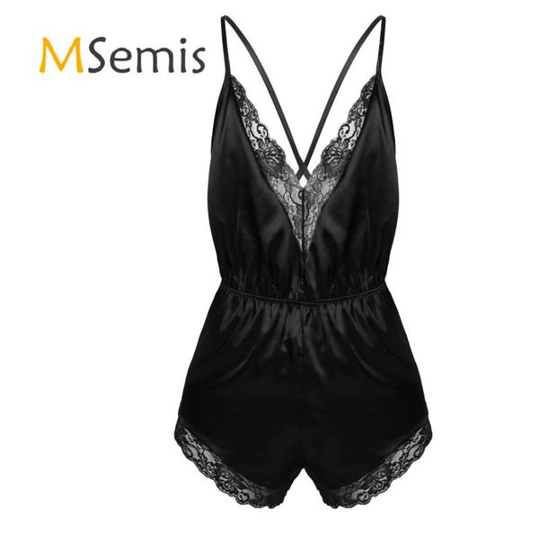 mens lingerie bodysuit one-piece adjustable spaghetti strap lace trimmed jumpsuit satin v-neck pajamas sleepwear nightwear suits
mens lingerie bodysuit one-piece adjustable spaghetti strap lace trimmed jumpsuit satin v-neck pajamas sleepwear nightwear suits