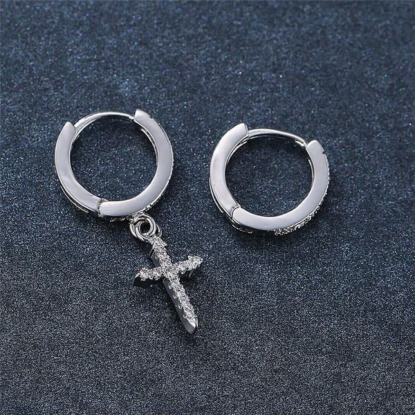 hoop & huggie rose gold silver color earrings vintage female cross crystal white zircon asymmetrical wedding for women, Golden;silver
hoop & huggie rose gold silver color earrings vintage female cross crystal white zircon asymmetrical wedding for women, Golden;silver