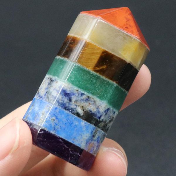 other natural semi-precious stone furnishing articles seven chakras color ball six angle diy jewelry making rock specimens gift
other natural semi-precious stone furnishing articles seven chakras color ball six angle diy jewelry making rock specimens gift