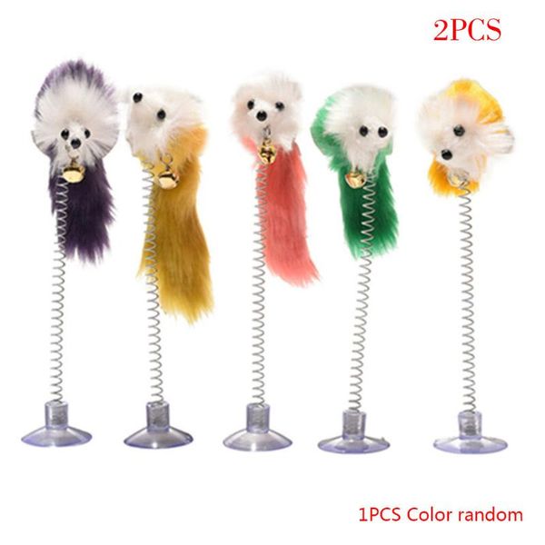 cat toys 2 pcs suction cup spring mouse toy interactive wanpet pet random color
cat toys 2 pcs suction cup spring mouse toy interactive wanpet pet random color