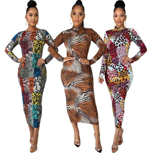 casual dresses serpentine print o neck bodycon dress full sleeve night party vestidos summer, Black;gray
casual dresses serpentine print o neck bodycon dress full sleeve night party vestidos summer, Black;gray
