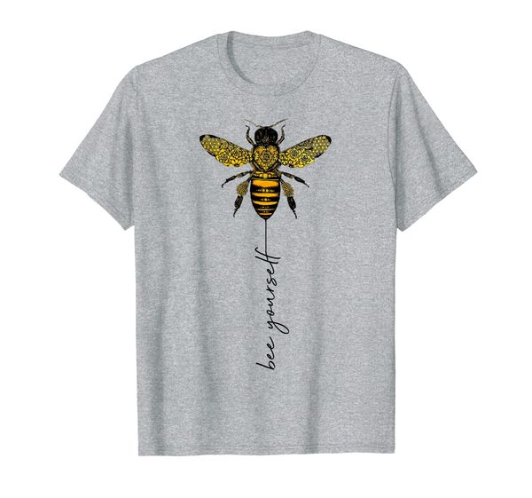 bee yourself vintage graphic t-shirt, White;black 
bee yourself vintage graphic t-shirt, White;black