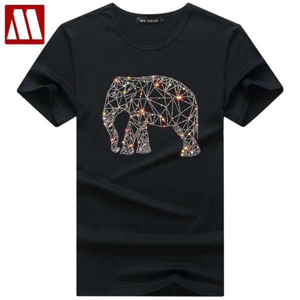 summer animal art t shirt man elephant rhinestone men clothing causal streetwear hip hop funny crew neck short sleeve tees men's t-shir, White;black
summer animal art t shirt man elephant rhinestone men clothing causal streetwear hip hop funny crew neck short sleeve tees men's t-shir, White;black