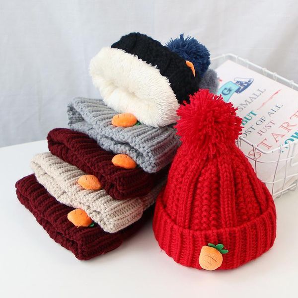 caps & hats cute pompom baby hat winter thicken warm kids girl boy cap beanies knitted carrot print children toddler bonnet1, Yellow
caps & hats cute pompom baby hat winter thicken warm kids girl boy cap beanies knitted carrot print children toddler bonnet1, Yellow
