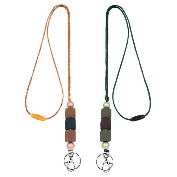keychains 2pcs badge lanyards separated id key lanyard teacher suitable for teachers, nurses, staff, students, Silver
keychains 2pcs badge lanyards separated id key lanyard teacher suitable for teachers, nurses, staff, students, Silver