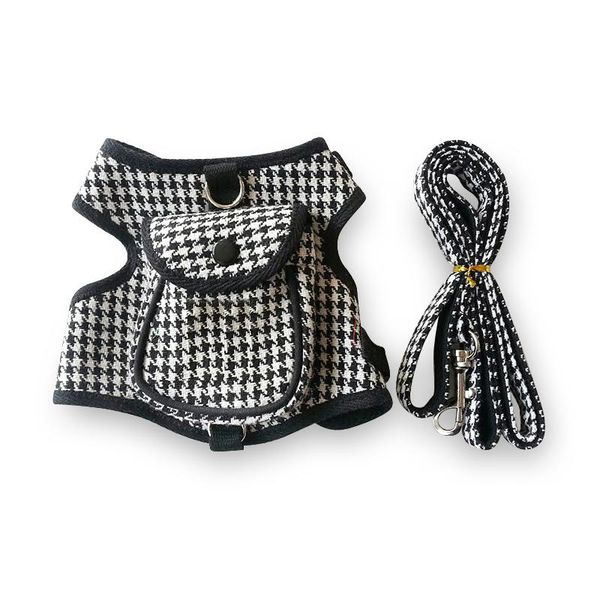 fashion small dog cat vest harness with backpack puppy chest back strap leash supplies collars & leashes
fashion small dog cat vest harness with backpack puppy chest back strap leash supplies collars & leashes