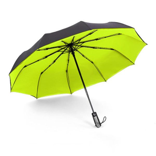 umbrellas 3 folding fiberglass double layer umbrella fully-automatic strong windproof travel canopy pongee rain universal women men y5
umbrellas 3 folding fiberglass double layer umbrella fully-automatic strong windproof travel canopy pongee rain universal women men y5