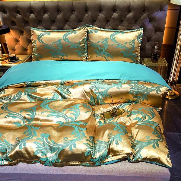 bedding sets luxury jacquard quilt cover set, fine floral pattern sheet & 2 pillowcases,medium size double bed
bedding sets luxury jacquard quilt cover set, fine floral pattern sheet & 2 pillowcases,medium size double bed
