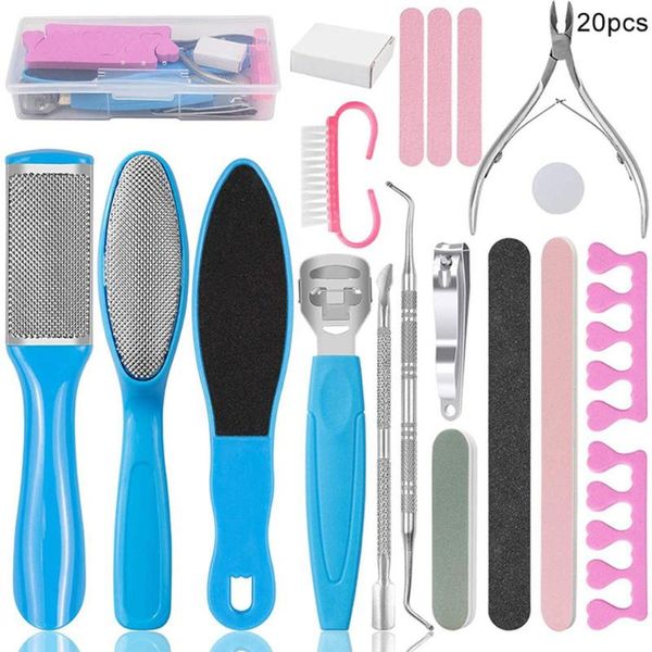 nail art kits 20pcs professional foot care files rasps callus dead skin remover pedicure kit
nail art kits 20pcs professional foot care files rasps callus dead skin remover pedicure kit