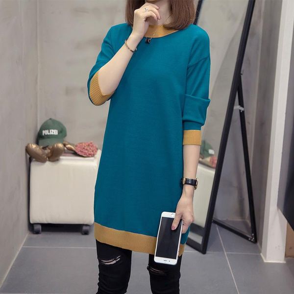 women's sweaters spring and autumn fashion korean style women long sweg sleeve casual round neck pullovers female knitting, White;black
women's sweaters spring and autumn fashion korean style women long sweg sleeve casual round neck pullovers female knitting, White;black