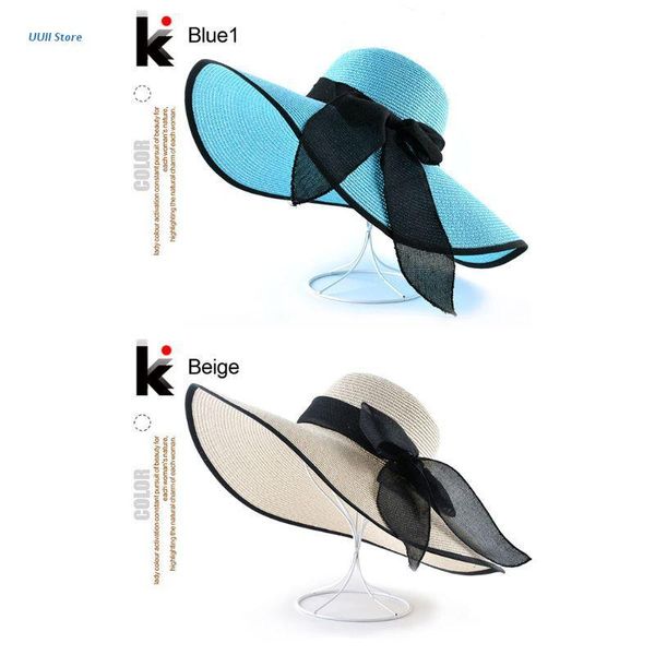 wide brim hats women summer straw sun visor hat color block patchwork trim bucket linen ribbon bowknot adjutable foldable 8, Blue;gray
wide brim hats women summer straw sun visor hat color block patchwork trim bucket linen ribbon bowknot adjutable foldable 8, Blue;gray